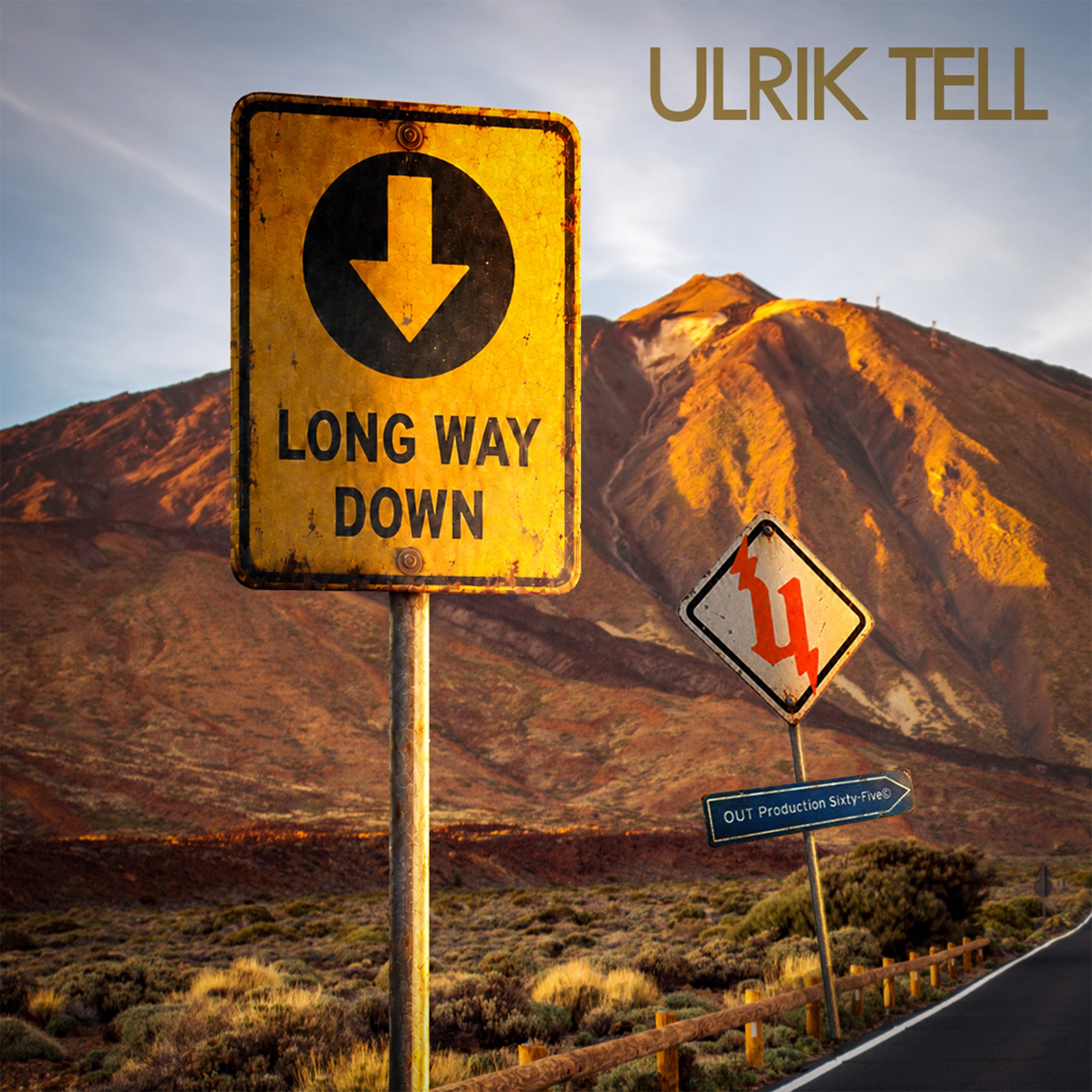 Long Way Down single cover by Ulrik Tell